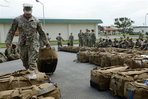 A soldier during a deployment